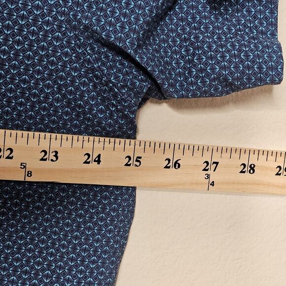 BUTTER CLOTH Icy Cotton Geometric Mens Size 2XL Short Sleeve Button Up - Picture 7 of 7